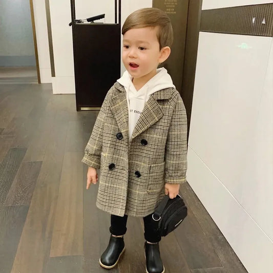 Baby boys Jacket Kids Fashion fall Coats Warm Autumn Winter Infant Clothing toddler Children's Jacket outwears 2 3 4 6 8y Boy Jacket - Girl Jacket