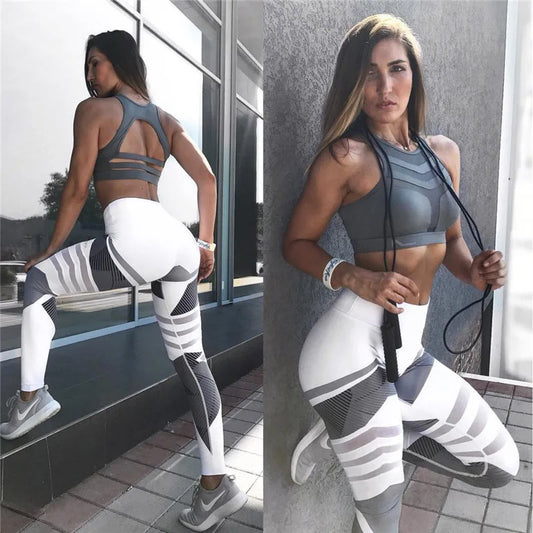 Women Printed Yoga Gym Leggings Women Sport Clothing Workout Femme Mujer Sportwear Fitness Cartoon Pants Athletic Clothing