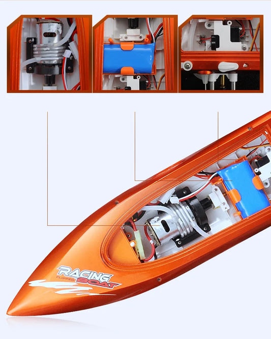 Feign FT009 2.4G CH water cooling RC Boat Toy 35kM/H VS FT007 FT009 Wl911 Wl912 udi001 Baby Toys - Kids Toys