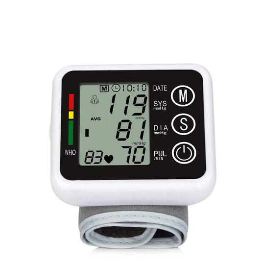 ZOSS latest models Wrist Digital Blood Pressure Monitor English / Russian / Portuguese / Spanish Voice Broadcast Tonometer - Health - Electronic Accessory