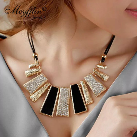 Statement Necklaces & Pendants Collier Femme For Women Fashion Boho Colar Vintage Maxi Accessories Jewelry Bijoux Christmas Gift - Women Jewellery - Women Accessory