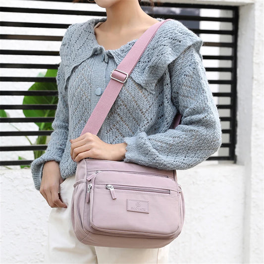 Summer Style Many Pocket Shoulder Crossbody Hand Cross Body women handbags