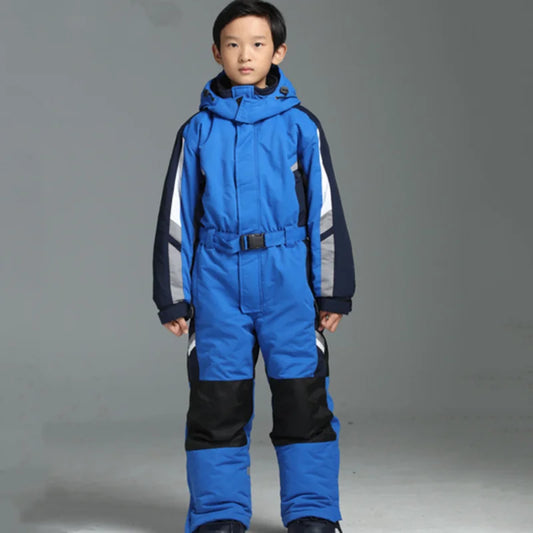 Outdoors Ski Suit Kids One-piece Clothing Girls Snowboard Jacket Boys Jumpsuit Winter Sports Skiing Sets Clothes Snowboarding Boy Jacket - Girl Jacket