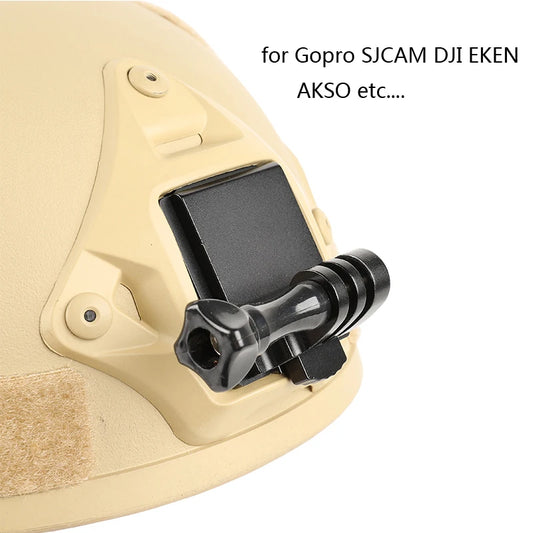 NVG Tactical helmet mount base for Go Action Camera first-person view Mobile phone Holder shooting Cell Accessory