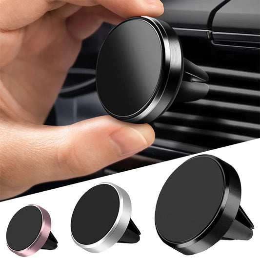 Magnetic Phone Holder in Car GPS Air Vent Mount Magnet Stand Car Mobile Phone Holder Car Interior Car Magnet Sticker Cell Accessories