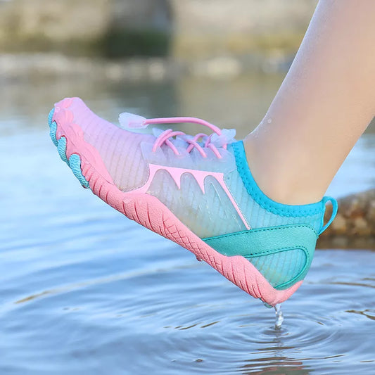 Summer Kids Beach Barefoot Shoes Water Sea Swimming Aqua Aquashoes For Children Surfing Coral Waterschoenen Kinderen Women Shoes