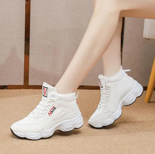 Casual Women's Winter Vulcanize For Women Ankle Boots Keep Warm Comfortable Outdoor Sneaker Women Shoe
