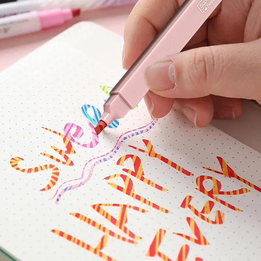 Bible Highlighters Double End Book Highlighters No Bleed 6 Pieces Cute Aesthetic Markers Set Study Accessories School Supplies