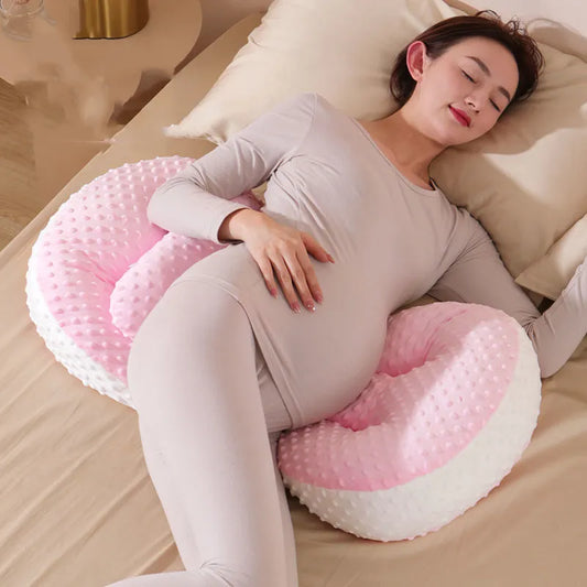 1 Pc Multifunction Pregnant Pillow Side Sleeping Protect Waist Support Belly Cushion Soft Skin-friendly Maternity Pillow women sleep