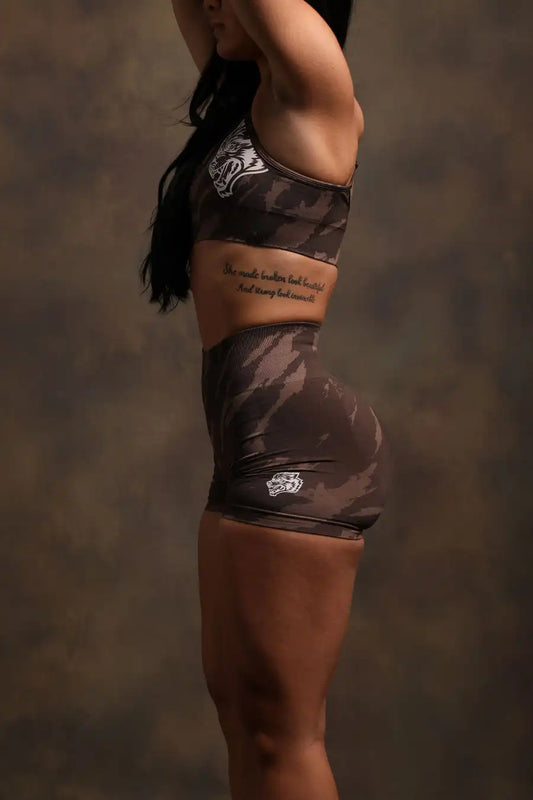 Darc She Shorts Everson Seamless Stretchy Pants Tie Dye Womans Running Yoga Wear Fitness Sports Workout Gym Shorts women short