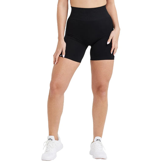 Overactive Effortless Seamless Tight shorts Gym shorts Womens Workout Yoga shorts Soft High Waist Outfits Fitness Sports Wear Girls Short - Women Leggings