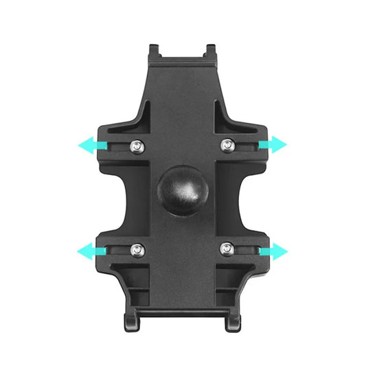 Motorcycle Bicycle Spring Loaded Phone Cradle Holder with 1 inch Ball Head Adapter for 4.7-7.2" Cell Accessories