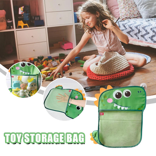 Kids Toys Organizer, Tub Toy Storage Mesh Shower Caddy Organizer Set With Suction Cups Net Multiple Use Organization Bag Bath