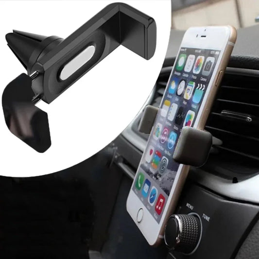 Universal Cellphone Holder Car Air Outlet Mount Clip for Mobile Phone Holder ABS Car Mount Phone Support Interior Cell Accessories