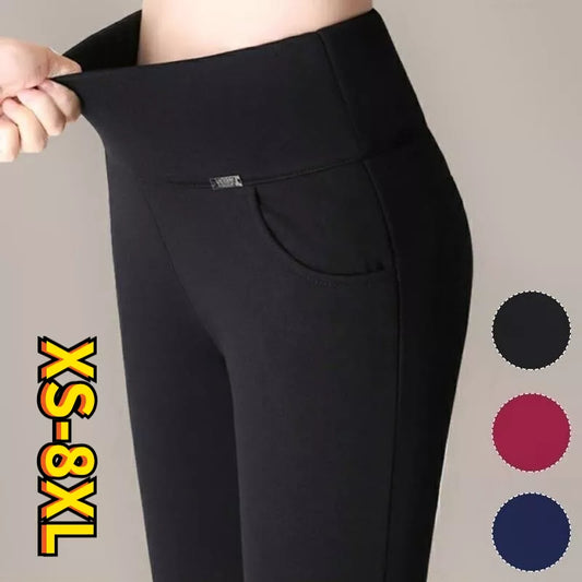 Woman Pants Solid Loose High Waist Long Trousers Female Fashion Summer Pant Leggings Slim Fitting Pants women legging