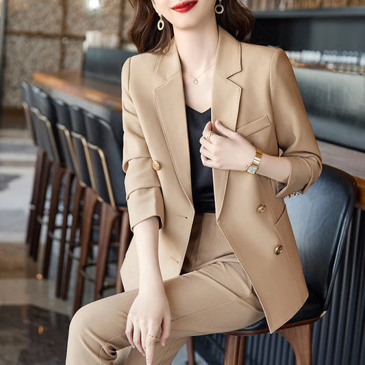 Formal Professional Office Business Suits with Pants and Jackets Coat for Work Wear OL Styles Female Blazer Trousers Sets women suiting