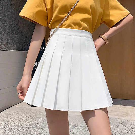 Girls Women Tennis Skirt Short Dress High Waist Pleated Tennis Tennis Dress Uniform Sport Shorts Women Golf girl skirt