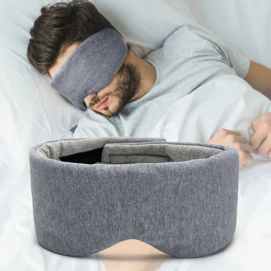 100% Cotton Silk Sleep Mask Blindfold Eye Cover Eye Patch Women Men Soft Portable Blindfold Travel Eyepatch Sleeping Eye Mask women sleep