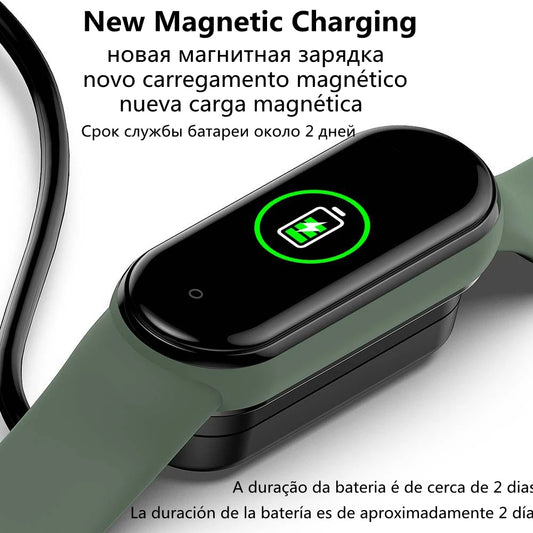 Smart Band 6 Fitness M6 Heart Rate Blood Pressure Monitor Smart Band Huawei Xiaomi women watch