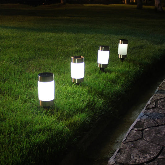 Solar Lights LED Outdoor Solar Lamps Waterproof Lawn Lights For Pathway Porch Stair Street Landscape Decoration Patio Garden