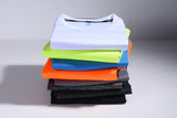 Solid Color Polyester T-Shirts Men Clothing Gym Slim Fit Wear Camiseta Casual T-Shirt Running Athletic Clothing