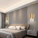 Small Round Gold K9 crystal Modern LED chandelier for Living Room  Room Bedroom Bedside Luxury Indoor Lighting Kitchen Dining - Home Improvement