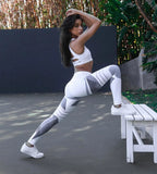 Women Printed Yoga Gym Leggings Women Sport Clothing Workout Femme Mujer Sportwear Fitness Cartoon Pants Athletic Clothing