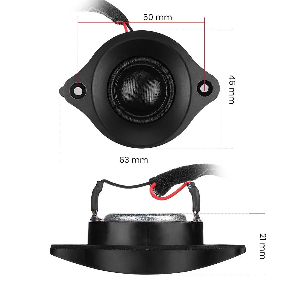 Tweeter Mini Speakers Driver 8 Ohm Silk Film Treble Loudspeaker Neodymium Magnet Speaker Horn Home Audio