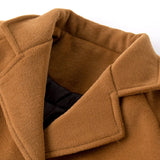 Wool Coat 5 Color Long Jacket Autumn Winter Kids Windproof Coat Children Clothing Warm Wool Coat Outerwear Boy Jacket - Girl Jacket