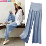 wide leg  Maternity Pants For Pregnant Women Trousers Casual Loose High-Quality Jeans Pregnancy Pants Maternity Clothing Women Jeans