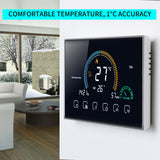WiFi Smart Device Central Air Conditioner Thermostat Temperature Controller 3 Speed Fan Coil Unit Work with Alexa Google Electronics Accessories