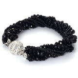 Fashion Multiple Layer Strands Crystal Seed Beads Charm Magnetic Bracelets Summer Jewelry B1470 - Women Jewellery - Girl Jewellery - Women Accessory - Girl Accessory