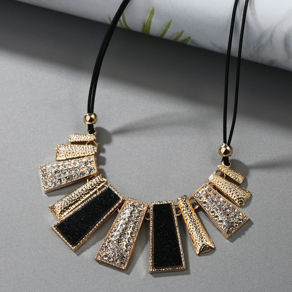 Statement Necklaces & Pendants Collier Femme For Women Fashion Boho Colar Vintage Maxi Accessories Jewelry Bijoux Christmas Gift - Women Jewellery - Women Accessory