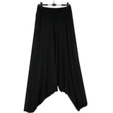 Casual harem plants, loose trousers, wide-leg pants, pant skirts,  - woman's crotch pants, bloomers women casual