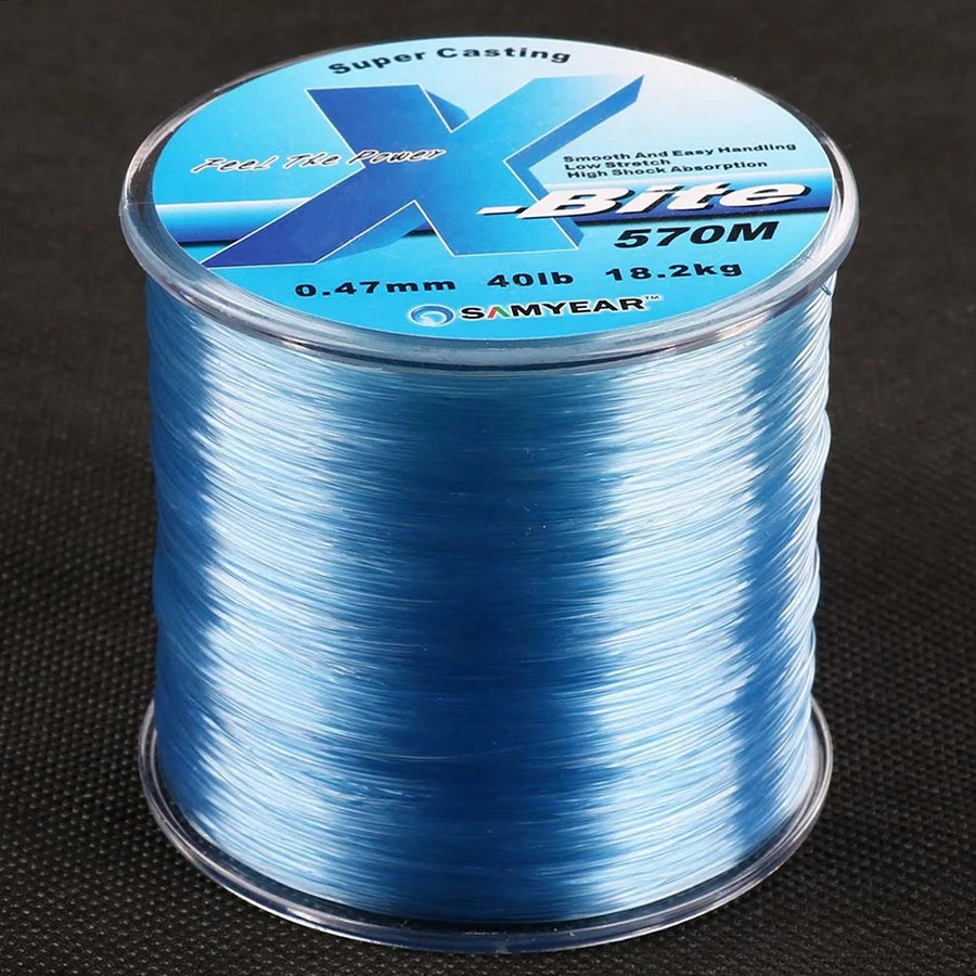 Top quality Nylon Line Monofilament Fishing Line Material From Japan Jig Carp Fish Line Wire 12lb 15lb 20lb 40lb 60lb 100lb