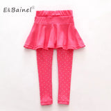 Skirt Pants Spring Autumn Leggings with Skirt Clothes Children Kids Trousers Leggings Pants For girls short