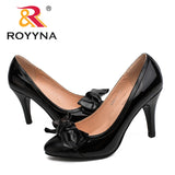 ROYYNA New Fashion Style Women Pumps Pointed Toe Shallow Light Soft Free Shipping Girls Shoes