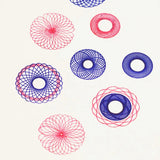 1 Pcs/Set Creative Drawing Template Ruler Spirograph Geometric Learning Drawing Tool Student Stationery Office Supplies