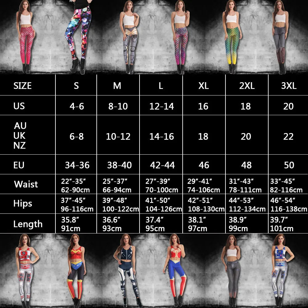 NADANBAO Game Lovely Rabbit Cosplay Digital Print Leggins Workout Sporting Pants women legging