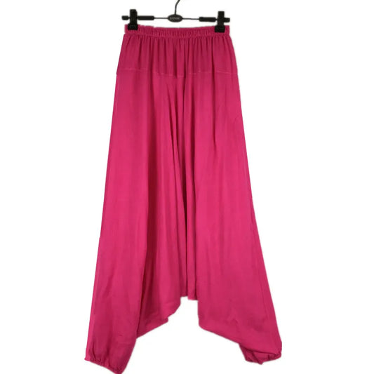 Harem plants, loose trousers, wide-leg pants, pant skirts,  - woman's crotch pants, bloomers women casual