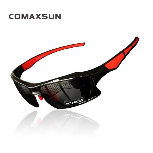 COMAXSUN Professional Polarized Cycling Glasses Bike Eyewear  Men Women Bicycle Goggles Outdoor Sports Sunglasses UV 400 128 Sports - Accessories