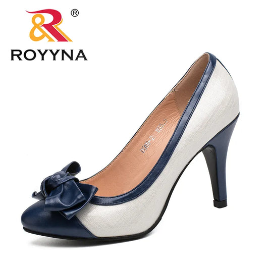 ROYYNA New Fashion Style Women Pumps Pointed Toe Shallow Light Soft Free Shipping Girls Shoes