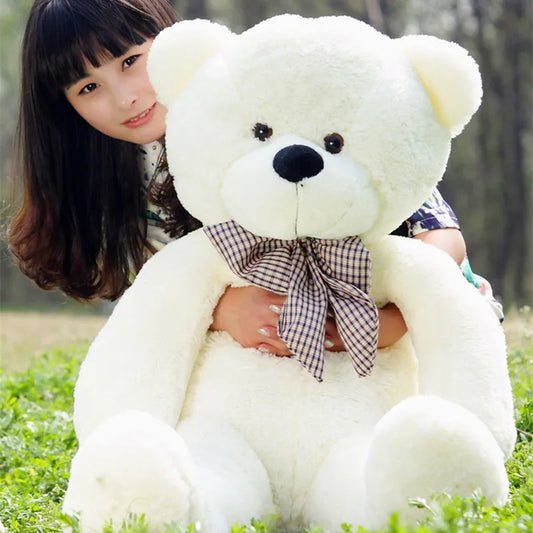 100cm Teddy Bear Plush Toys Soft Outer Skin and Bear Coat Holiday Gift Birthday Gift Valentine Brinquedos Stuffed Animals baby toys - girl toy