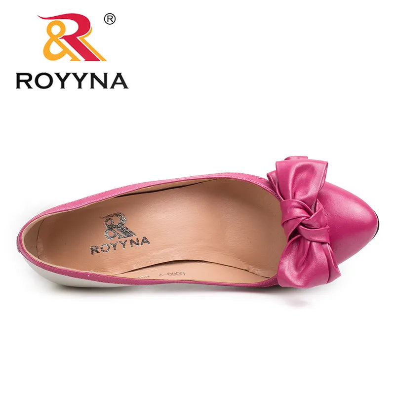 ROYYNA New Fashion Style Women Pumps Pointed Toe Shallow Light Soft Free Shipping Girls Shoes