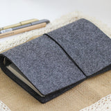 JIANWU Felt shell  fabric notebook loose leaf inner core  A6, A7 notebook diary  A5 plan binder ring binder Office Supplies