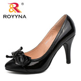 ROYYNA New Fashion Style Women Pumps Pointed Toe Shallow Light Soft Free Shipping Girls Shoes