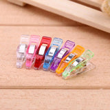 25/50Pcs Plastic Wonder Clips Holder for Fabric Quilting Craft DIY Patchwork Sewing Knitting Clips Home Office Supplies