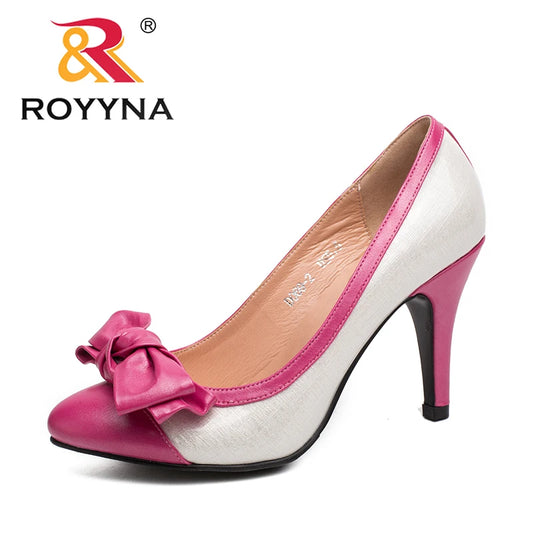 ROYYNA New Fashion Style Women Pumps Pointed Toe Shallow Light Soft Free Shipping Girls Shoes