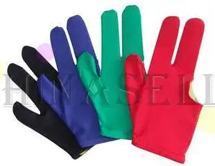 8 balls 9balls gloves new high elasticity snooker pool billiards cue gloves billiard three finger glove