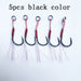 5pcs black color